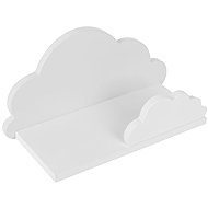 eliNeli Children's shelf cloud, white - Shelf