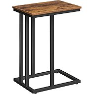 Vasagle Malis folding table 38 cm, black-brown - Side Table
