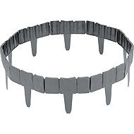 Plonos PL-962 Garden plastic curbs, flexible 2,5 m, grey - Lawn Edging