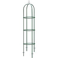 Plonos PL-992 Garden metal support for climbing plants 200 cm, green - Plant Support
