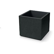 Prosperlast CORO SQUARE 48 cm, TCS48-109GR, grey - Flower Pot