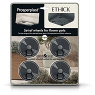 Prosperplast Set of ETHICK planter wheels - 4 pcs, TSW4 - Plinth