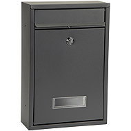 ModernHome HPB006 Mailbox, galvanized steel, anthracite - Mailbox