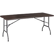 MultiGarden SZK-180B Folding catering table 180 cm, brown - Garden Table
