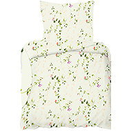 4sleep Crepe linen 140 × 200+70 × 90 cm - Tiny flowers on ecru - Bed Linen