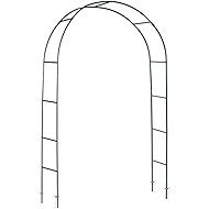 Plonos PL-990 Garden pergola arch 240 cm, black - Plant Support