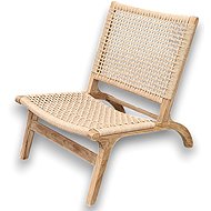 FaKOPA Teak armchair with Calma weave - Armchair