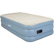 Avenli 24149EU Inflatable mattress with built-in pump 191 × 99 × 46 cm, white-blue - Air Mattress
