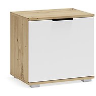 Halmar Clif ST-50, artisan oak / white - Shoe Rack