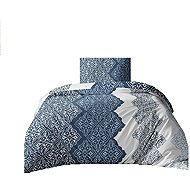4sleep Cotton satin bed linen 140 × 200 cm, 70 × 90 cm, royal blue - Bed Linen