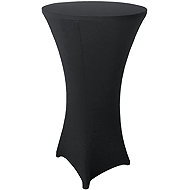 DOCHTMANN Elastic cover for cocktail tables 80 × 110 cm, black - Cover