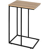 ModernHome BJ403066BT Mobile storage table with metal frame, beige - Side Table