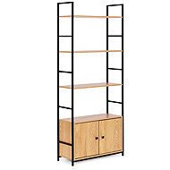 ModernHome CWG6024144 Shelf with cabinet and 4 shelves 143,5 × 58,5 × 23,5 cm - Shelving Unit
