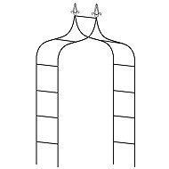 Verk 27282 Garden Arch 265 × 135 × 38cm - Plant Support