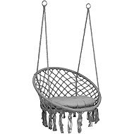 Sofotel 290010 Hanging rocking chair BOHO with cushion, grey - Hanging Chair