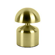 Verk 12357 LED touch table lamp, USB-C, gold - Table Lamp
