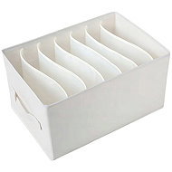 Verk 27391 Folding clothes organiser, 9 compartments, white - Organiser