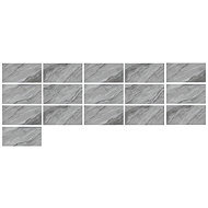 RealG RC-K-1343 Self-adhesive PVC wall panels 30 × 15 cm, 16 pcs, marble - Self-Adhesive Wallpaper