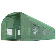 Plonos 4916-B Garden polytunnel 2.5 × 4 m, 140 g/m2, green - Greenhouse Films