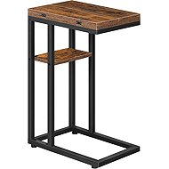 Vasagle Bromy Folding table 26/52 cm brown/black - Side Table