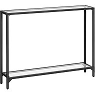 Songmics Pered Console table 100 cm black/clear - Console Table