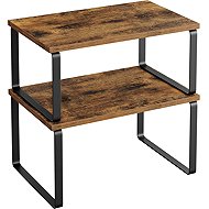 Songmics and Vasagle Set of 2 kitchen shelves Mojer brown/black - Shelving Unit