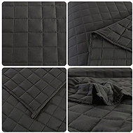 Bedholici 1272052 Anti-stress weighted blanket 5 kg, 150 × 200 cm, grey - Weighted Blanket