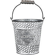DOCHTMANN Flower Garden bucket 12,5 × 14 cm, metal - Flower Pot