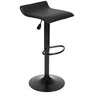 ModernHome PJJBS0020 Bar chair with swivel seat, adjustable, eco-leather, black - Bar Stool