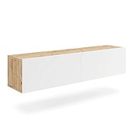 Houseland Farfallo Hanging TV table pine atlantic/white - TV Table