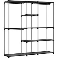 Songmics Melisa Open wardrobe 182 cm black - Wardrobe
