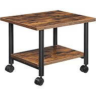 Vasagle Ferano Mobile office shelf 48.5 cm black/brown - Office Shelf