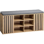 KESPER Modern shoe rack with seat 103 × 29,5 × 48 cm - Shoe Rack