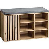 KESPER Modern shoe rack with seat 76 × 29,5 × 48 cm - Shoe Rack