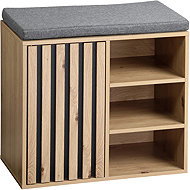 KESPER Modern shoe rack with seat 51,5 × 29,5 × 48 cm - Shoe Rack