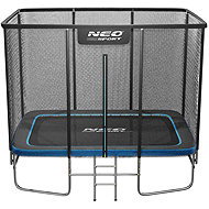 Neo-Sport NS-07X Garden trampoline rectangular 305 × 214 cm, with external net and ladder - Trampoline