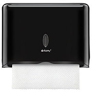 Ruhhy 27714 Wall-mounted paper towel dispenser, black - Hand Towel Dispenser