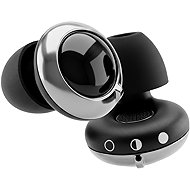 UVtech Noise-4 Pro Adjustable Noise Transmission Earplugs, Black - Earplugs
