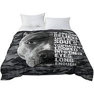 CARBOTEX Warm blanket 150 × 200 cm - American Pit Bull Terrier - Blanket
