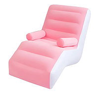 Verk 27531 Inflatable relaxation chair with backrest, pink - Armchair