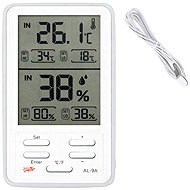 Verk 09236 Weather station with LCD thermometer and hygrometer, wireless, white - Weather Station