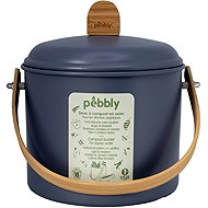 Pebbly NBA241 Composter, 3,5 l blue-grey - Compost Bin