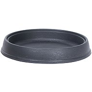 Prosperplast podmiska Massive PR27 antracit, 5 ks - Plant Saucer