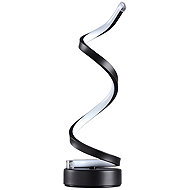 Verk 12356 Designer LED spiral bedside lamp, black - Table Lamp