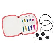 KnitPro ZING starter set of metal interchangeable needles 13 cm - Knitting Needle