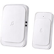 Verk 27797 Wireless doorbell, 38 melodies, 1× receiver, 1× driver, 300 m, white - Doorbell
