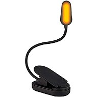 Block BLUE LIGHT LED reading lamp with clip without blue light, Amber, dimmable - Clip On Light