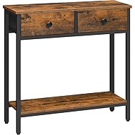 Vasagle Slime Konzolový stolek 75 cm černohnědý - Console Table