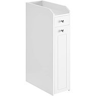 Vasagle Koupelnová skříňka Debora bílá - Bathroom Cabinet
