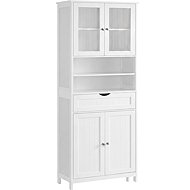 Vasagle Mitra Koupelnová skříňka bílá - Bathroom Cabinet